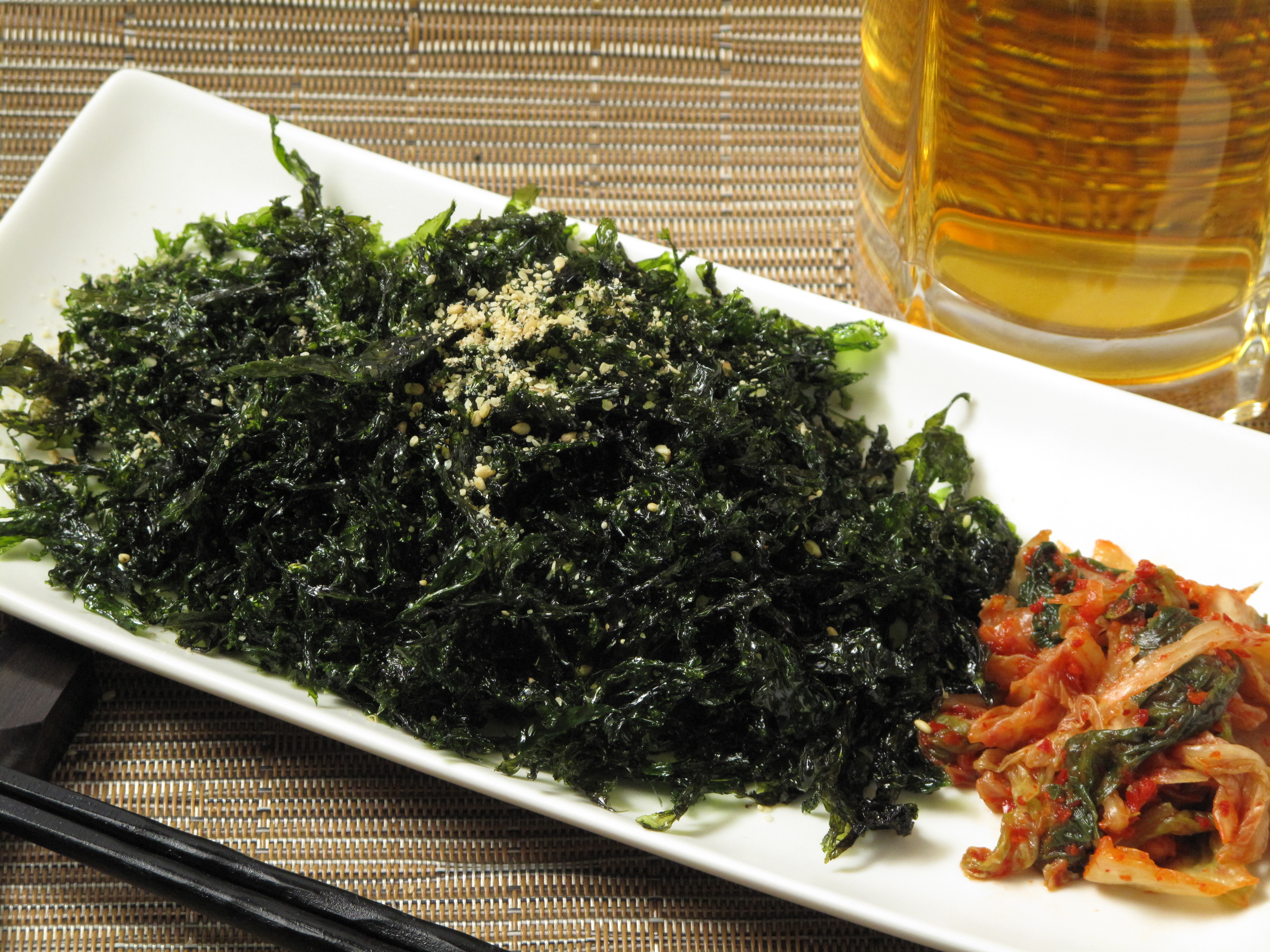 焼きバラ干し海苔 韓国海苔風 味匠七福屋の料理レシピ